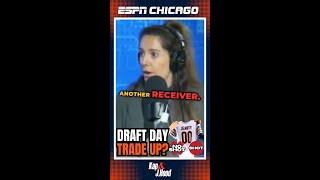 Courtney Cronin and Kap Breakdown if it's Worth it for Chicago Bears to TRADE UP to Draft their Guy!