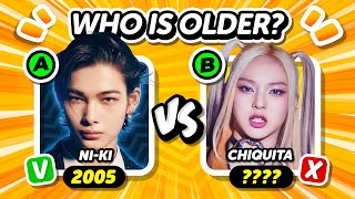 GUESS WHO IS OLDER? 🤔👴 ANSWER - KPOP QUIZ 💙 screenshot 3