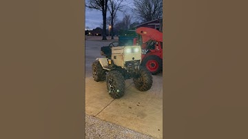 Crazy mud mower build‼️ #mudmower #atv #offroad #mudmowers #lawnmower