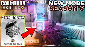 Season 6 Call of duty mobile | New Mode Capture The Flag Call of duty mobile Season 6 | New leaks