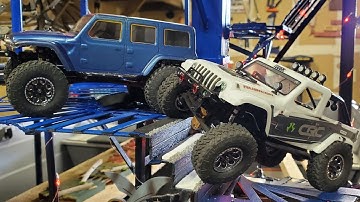The Collector RC - 1/24th Scale Gated Indoor Obstacle Course - FIRST RUN!