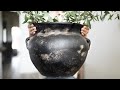 Restoration Hardware Dupes // DIY Aged Planter Pot