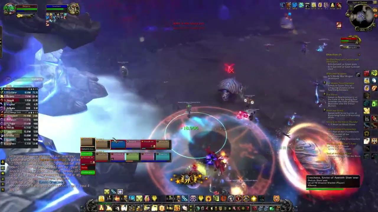 ToT 10 man normal Tortos (holy paladin)