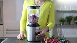 Healthy smoothies with Braun's PowerBlend 3 Jug blender. - YouTube