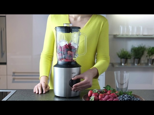 Healthy smoothies with Braun's PowerBlend 3 Jug blender. - YouTube