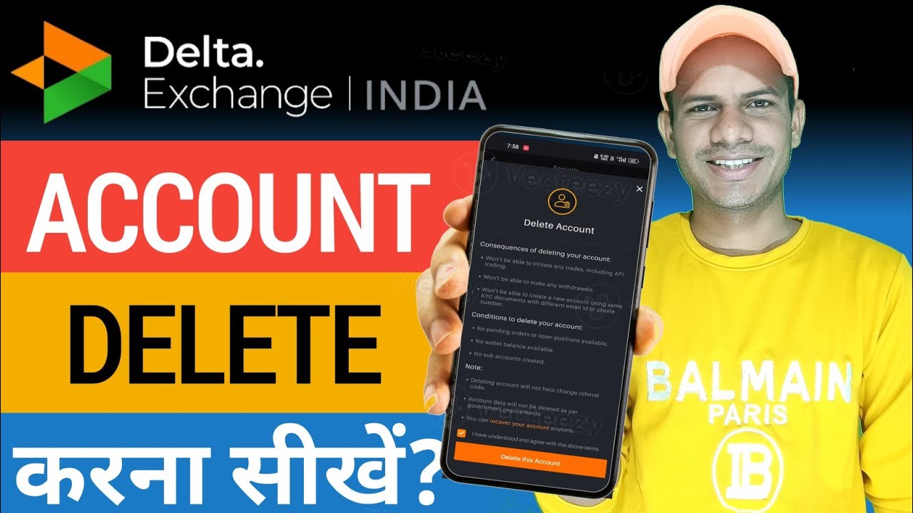 How to Delete Delta Exchange Account – Delta Exchange Account Delete Kaise Kare?