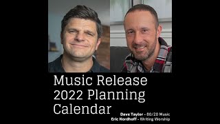 How To Plan For Your Music Release Schedule For The Next Year