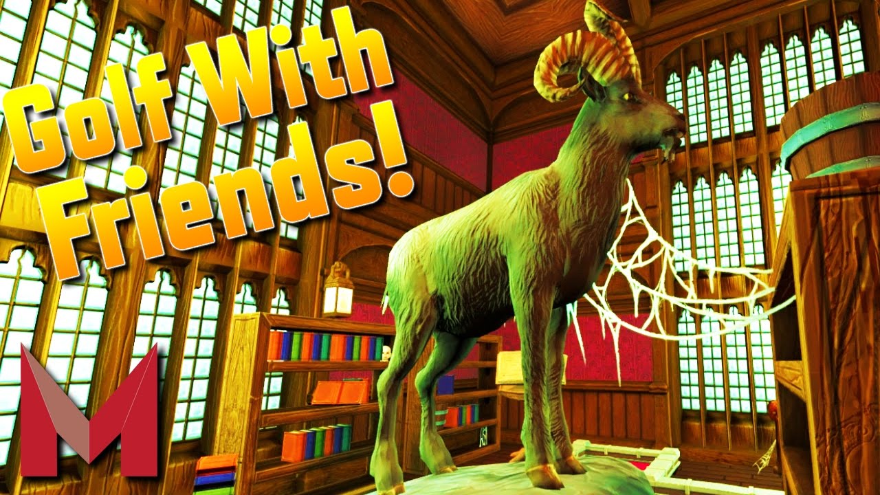 NEW MAP: HAUNTED MANSION -=- GOLF WITH FRIENDS GAMEPLAY -=- Ep14