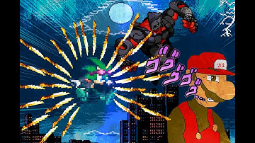 Madness Mario vs Scrouge: [Sprite Animation]