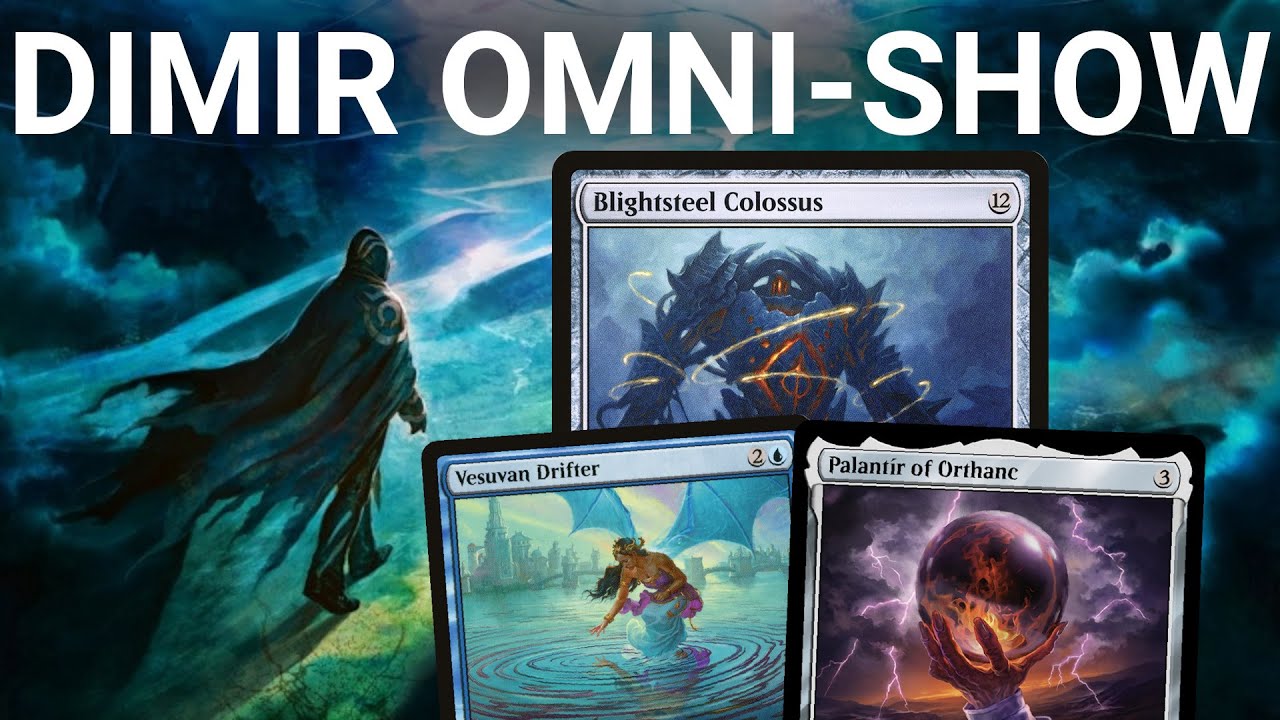THE DEADLY THREE! Legacy Dimir OmniShow Combo. Show and Tell Vesuvan
