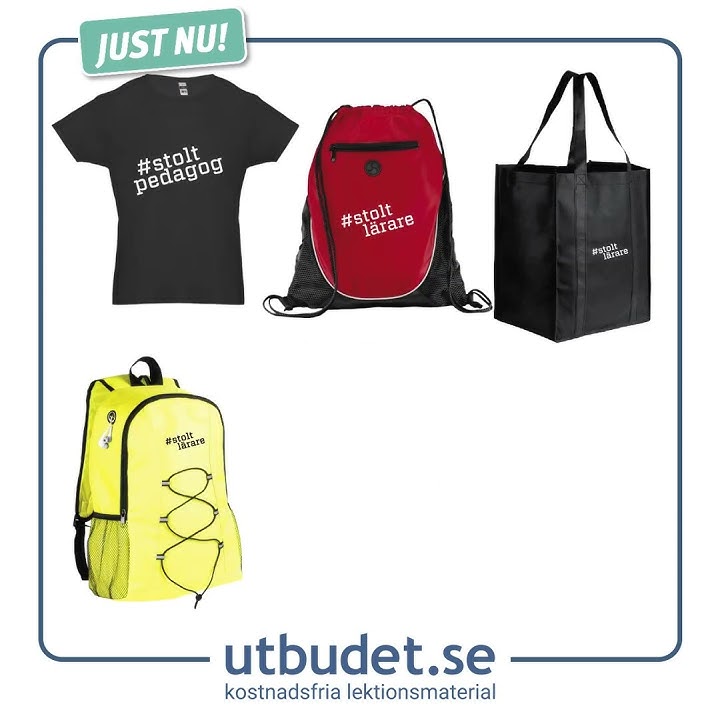 Beställ gratis lektionsmaterial, få en sommarpresent!