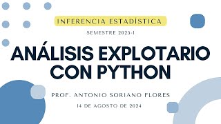 08-14-2024 | Statistical Inference | Exploratory Analysis with Python