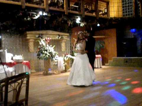 bride and groom first dance april 9,2010