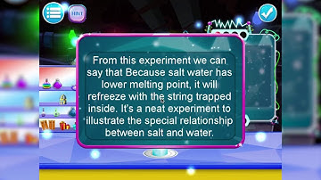 Pick Up Ice Cube with String