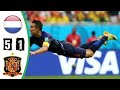 ملخص مباراة هولندا و اسبانيا 5 1 كاس العالم البرازيل 2014 جنون عصام الشوالي فضيحة كروية