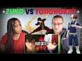 Death Battle! "Zuko VS Shoto Todoroki (Avatar VS My Hero Academia)" REACTION!!!