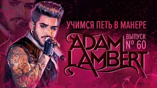 картинка: Учимся петь в манере №60. Adam Lambert 6+