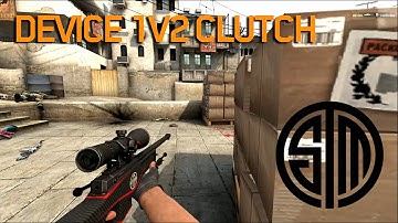 [CS:GO] TSM device crazy 1v2 AWP VS EnVyUs ESL Cologne Semi-Finals