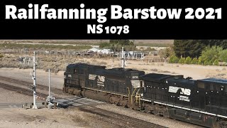 NS 1078 Westbound Intermodal Train