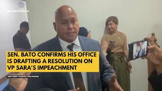 Sen. Bato Moves to Dismiss VP Sara Impeachment Case