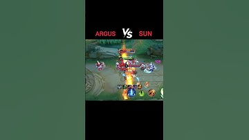 SUN vs ARGUS’s IMMORTALITY The Most INTENSE 1v1 EVER #mobalegends5v5 #moba5v5pippin #moba5v5English