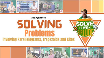 Problems Involving Parallelograms, Trapezoids and Kites