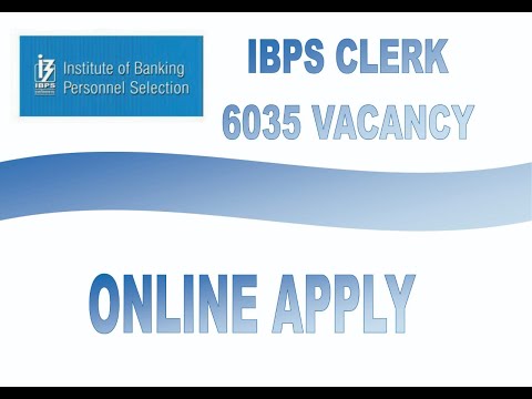 IBPS Clerk Online Apply