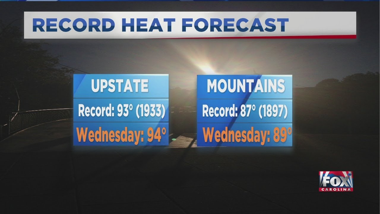 Record-breaking heat continues - YouTube