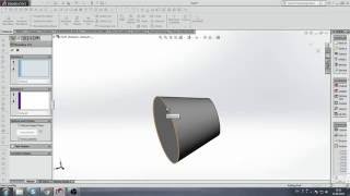How to use boundary cut in solidworks