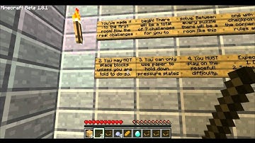 Minecraft custom map : Puzzlecraft 1.2.