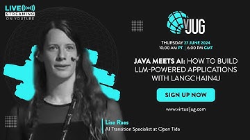 Java Meets AI: How to Build LLM-Powered Apps with LangChain4j and Lize Raes
