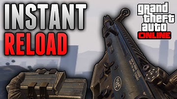 GTA 5 Glitches - Instant Reload Glitch Online! Secret Instant Reload Weapons Trick "GTA 5 Tricks"
