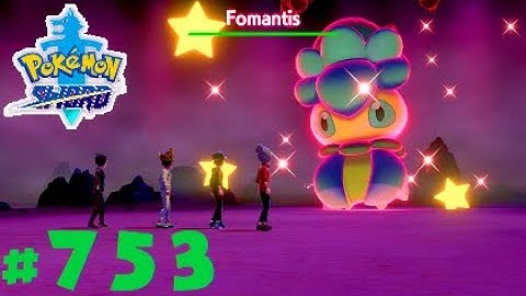Pokemon Sword Shiny Dynamax Fomantis Raid & Catch
