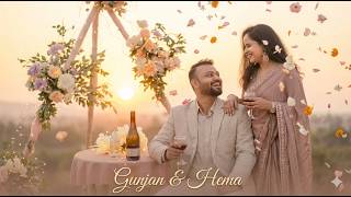✨ Gunjan ❤️ Hema | A Love Story Written in Destiny 💫 | Cinematic Wedding Teaser 🎬 screenshot 3