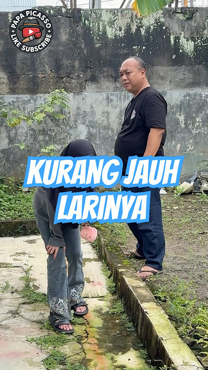 Kurang Jauh Larinya #lucu #funny #comedy