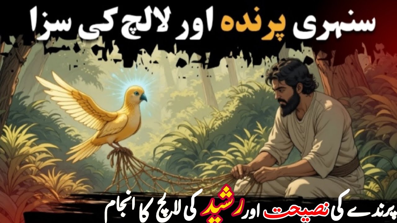 Sunehri Parinda Aur Laalach Ki Saza|सुनहरी पक्षी और लालच की सज़ा|Lalach ki Saza|Dastaan Dera