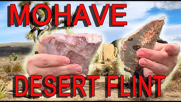 Will it explode? Flint Knapping: MOJAVE DESERT FLINT! (Jasper, Agate, Chalcedony)