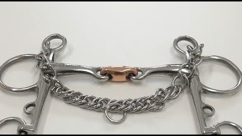 Double Jointed Pelham With Copper Lozenge