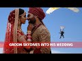 GROOM Skydives into his INDIAN WEDDING | Gaganpreet & Akaash | Los Cabos, Mexico