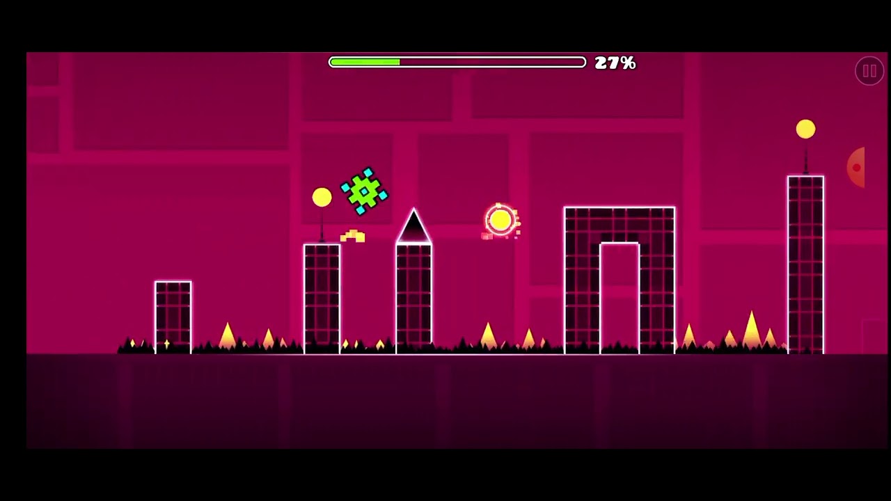 Moje první video z geometry dash - YouTube