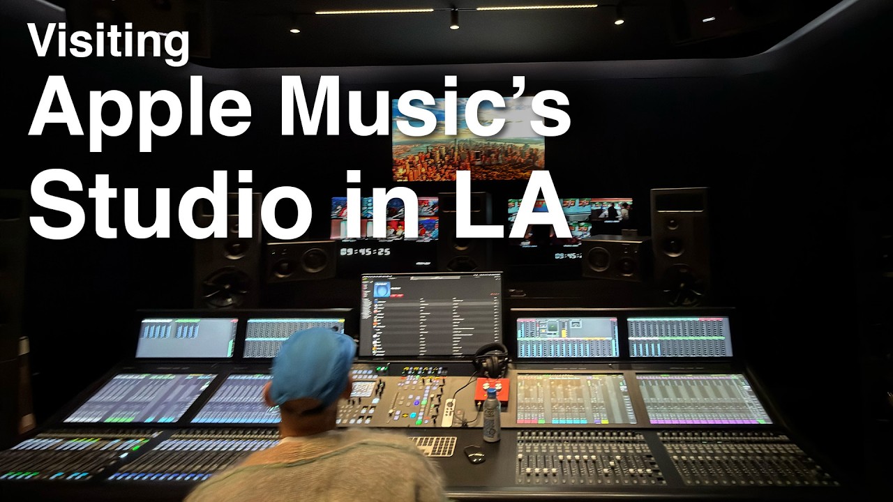 A Rare Tour of Apple Music's Studio in Los Angeles! - YouTube