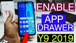 How To Enable App Drawer Mode on Huawei Y9 2019 screenshot 4