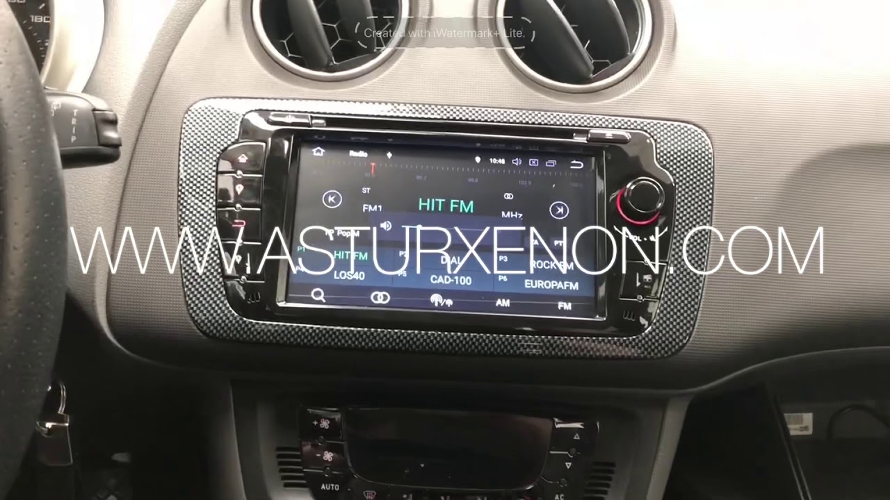 SEAT IBIZA 6J - QUITAMOS LA RADIO ORIGINAL E INSTALAMOS SISTEMA MULTIMEDIA  ANDROID 🔈🔉🔊 