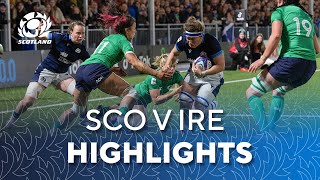 HIGHLIGHTS | Scotland v Ireland | TikTok Women&#39;s Six Nations 2023