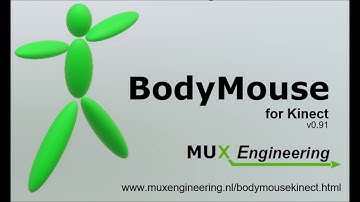 Controlling mouse and keyboard with BodyMouse for Kinect