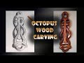 Wood Carving. Octopus. Pirates of the Caribbean | Резьба по дереву. Спрут. Пираты Карибского Моря