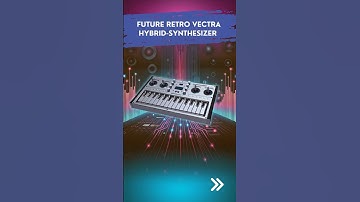 Future Retro VECTRA Hybrid Synth #amazona #shorts #synth
