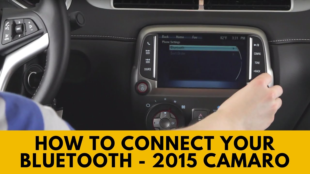 2015 Chevrolet Camaro How To Connect Bluetooth Youtube
