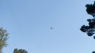 Raw video: Mosquito Control helicopter aids in search for missing Chatham County toddler