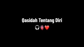 Qasidah Tentang Diri